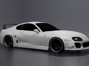 Toyota Supra Model 3D
