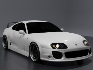 Toyota Supra Modello 3D
