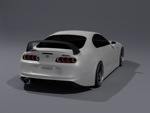 Toyota Supra Modello 3D