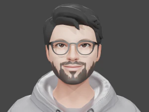 Rigged Human 3D Character 3D Model