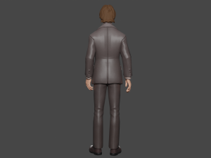 Rigged Official Man 3D Character 3D 모델