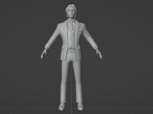 Rigged Official Man 3D Character 3D 모델