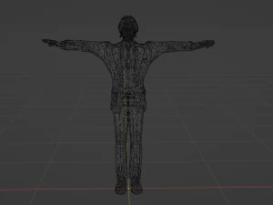 Rigged Official Man 3D Character 3D Model
