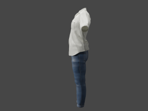 Realistic Human Cloth 3D 3Dモデル