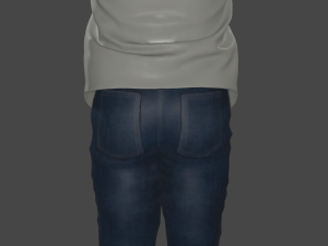 Realistic Human Cloth 3D 3Dモデル