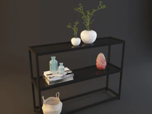 Dekorativer Tisch 3D Modell