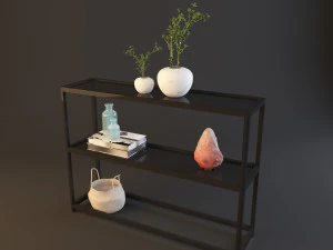 Decorative Table 3D Model