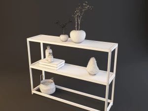 Decorative Table 3D Model