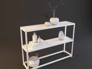 Decorative Table Modello 3D