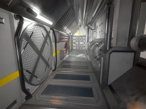 Sci-Fi Modular Enviroment Kit 3D Model