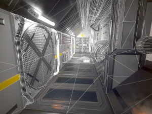 Sci-Fi Modular Enviroment Kit 3D Model