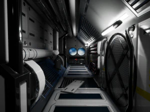 Sci-Fi Modular Enviroment Kit 3D Model