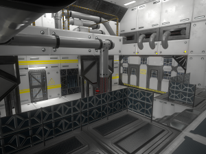 Sci-Fi Modular Enviroment Kit 3D Model