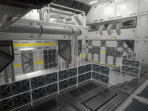 Sci-Fi Modular Enviroment Kit 3D Model