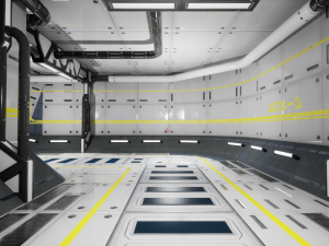 Sci-Fi Modular Enviroment Kit 3D Model