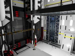 Sci-Fi Modular Enviroment Kit 3D Model