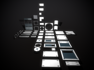 Sci-Fi Modular Enviroment Kit 3D Model