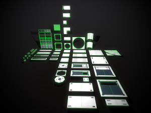 Sci-Fi Modular Enviroment Kit 3D Model