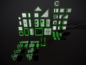 Sci-Fi Modular Enviroment Kit 3D Model