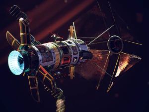 Space Explorer 3D Model