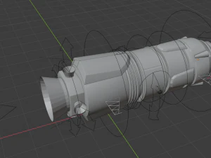 Space Explorer 3D Model