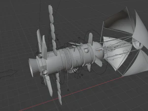 Space Explorer 3D Model