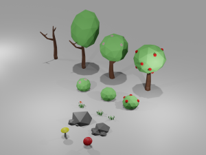 Forest - Asset 3Dモデル