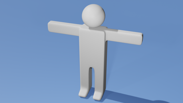 Lowpoly Stickman 3Dモデル .c4d .max .obj .3ds .fbx .stl .blend 