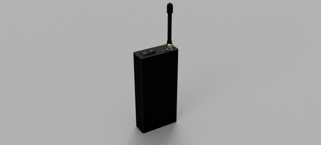 Wi-Fi Jammer 3D Model .c4d .max .obj .3ds .fbx .stl .blend 