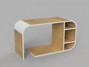 Designer Table Modelo 3D