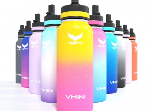 Thermoflasche 3D Modell