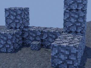 Cobblestone mc 3D Model