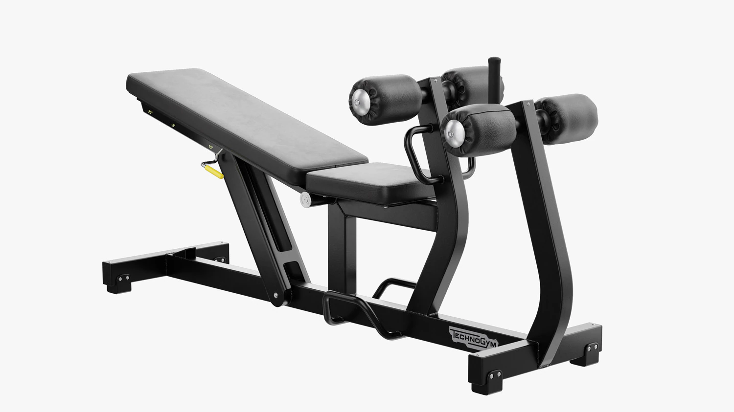 Technogym Ab Crunch Pure 3D Model .c4d .max .obj .3ds .fbx .stl .blend 