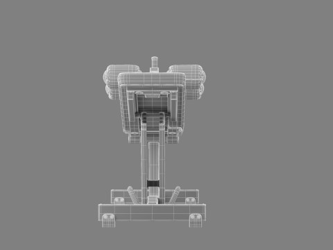 Technogym Ab Crunch Pure 3D 模型
