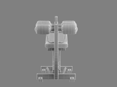 Technogym Ab Crunch Pure 3D Model