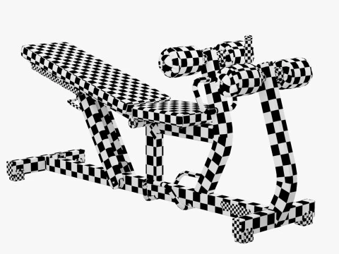 Technogym Ab Crunch Pure 3D Model