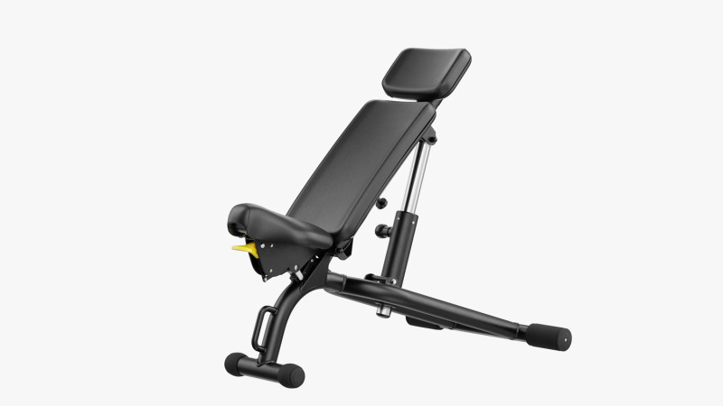Technogym Adjustable Bench 3D Model .c4d .max .obj .3ds .fbx .stl .blend 