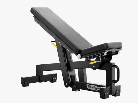 Technogym Adjustable Bench Pure 3D-Modell
