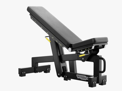 Technogym verstelbare bank Pure 3D Model