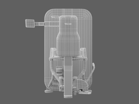 Technogym Artis Abductor 3D Model