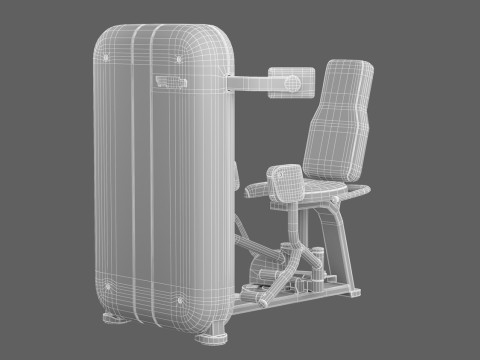 Technogym Artis Abductor 3D Model