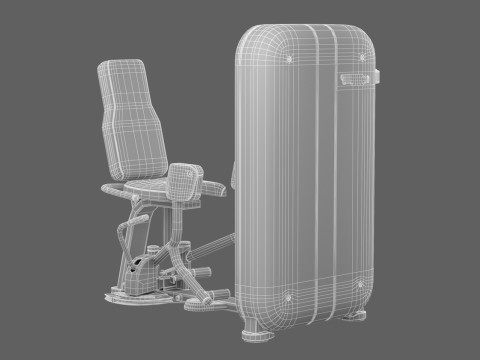 Technogym Artis Abductor 3D Model