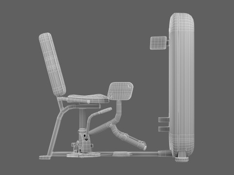 Technogym Artis Abductor 3D Model
