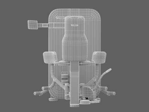 Technogym Artis Adductor 3D Model