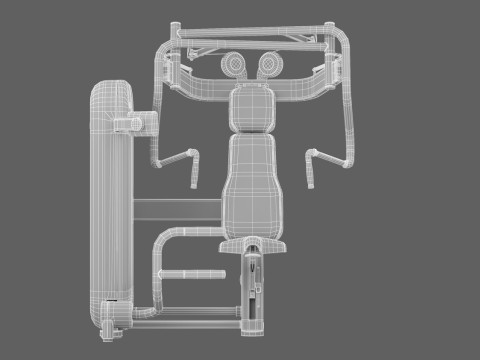 Technogym Artis Chest Press 3D Model