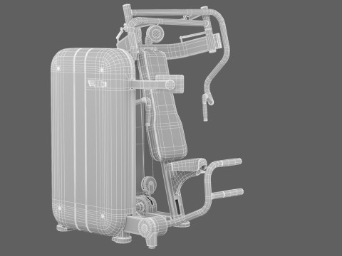Technogym Artis Chest Press 3D Model