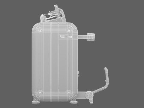 Technogym Artis Chest Press 3D Model