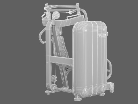 Technogym Artis Chest Press 3D Model