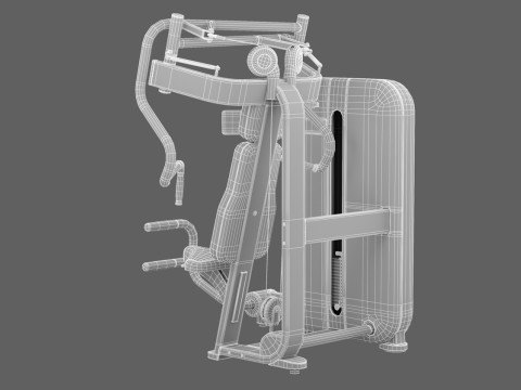 Technogym Artis Chest Press 3D Model