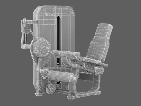 Technogym Artis Leg Extension 3D Model